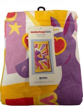 Mainstays Kids Unicorn Beach Towel
